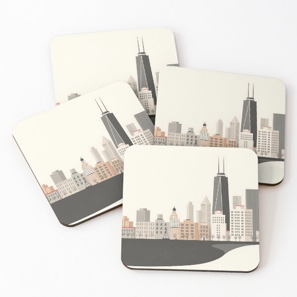 Item preview, Horizonte de ciudad escandinava minimalista designed and sold by sharon1210.