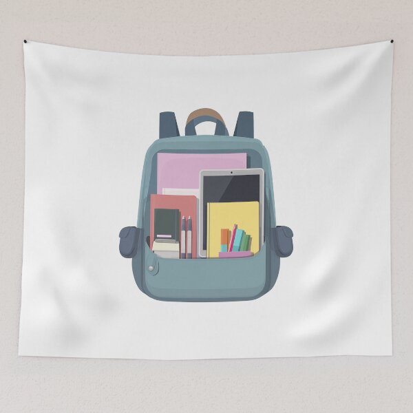 Aperçu de l'œuvre Sac à dos bien emballé pour des études calmes et concentrées créée et vendue par FWLKIT.