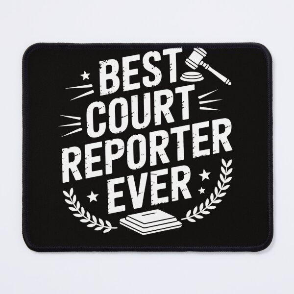 Item preview, Best Court Reporter Ever Stenographer Legal Humor Design designed and sold by MagicSD Designs.