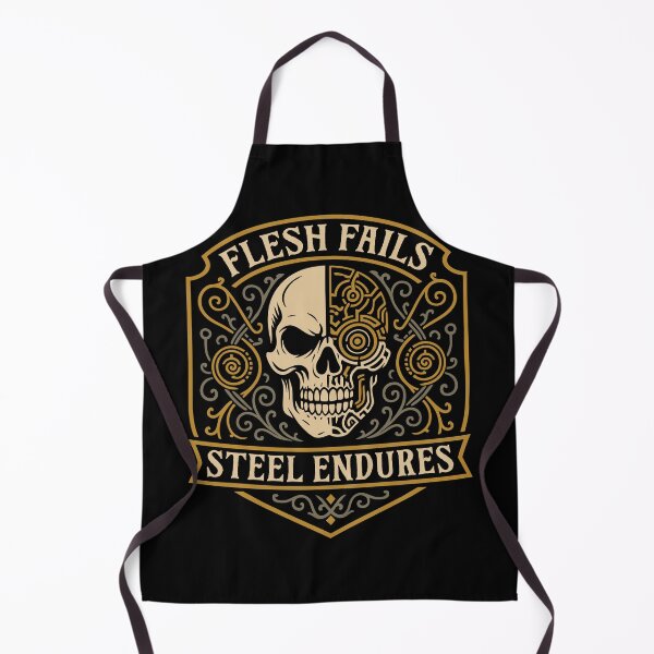 Item preview, Flesh Fail Steel Endures Wargaming designed and sold by pixeptional.