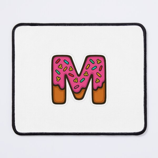 Item preview, Donut Letter M designed and sold by joshuayule.