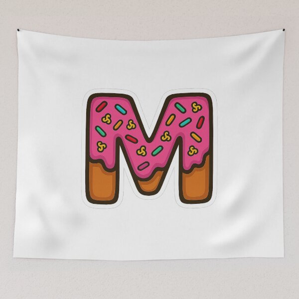 Item preview, Donut Letter M designed and sold by joshuayule.