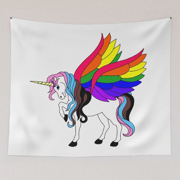 Item preview, Unitycorn: Unity Flag Pride Unicorn Pegas designed and sold by Dr Mom's Shoppe.
