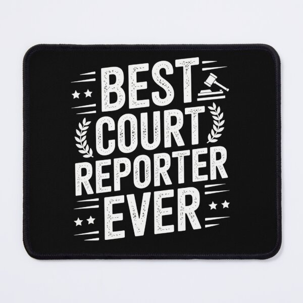 Item preview, Best Court Reporter Ever Stenographer Legal Humor Design designed and sold by MagicSD Designs.
