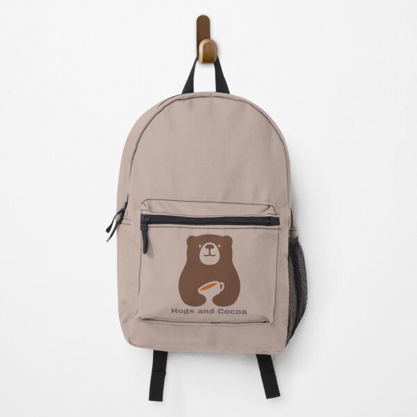 Item preview, Hugs and Cocoa – Big Brown Bear Design designed and sold by Novel Works Studio.