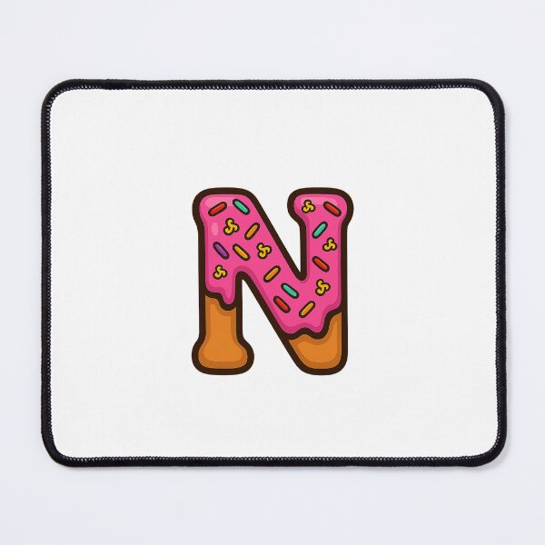 Item preview, Donut Letter N designed and sold by joshuayule.