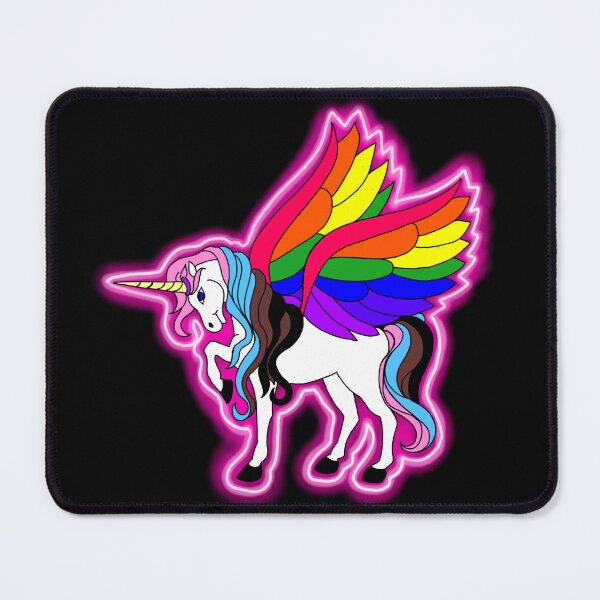 Item preview, Neon Unitycorn: Unity Flag Pride Unicorn Pegas designed and sold by Dr Mom's Shoppe.