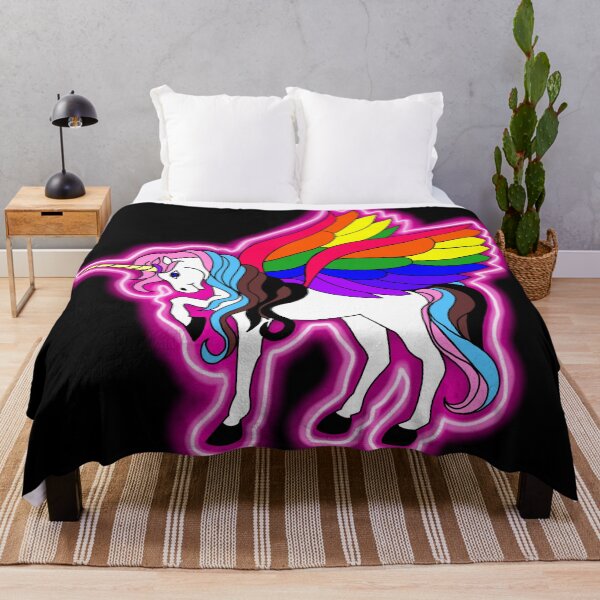 Item preview, Neon Unitycorn: Unity Flag Pride Unicorn Pegas designed and sold by Dr Mom's Shoppe.