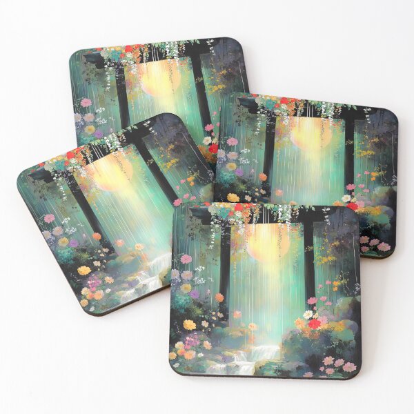 Item preview, “Gate of the Blooming Cascade” designed and sold by bloorose.