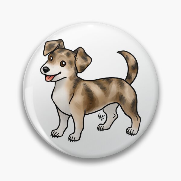Item preview, Dog - Chiweenie - Brown Parti designed and sold by Jennifer Stolzer.