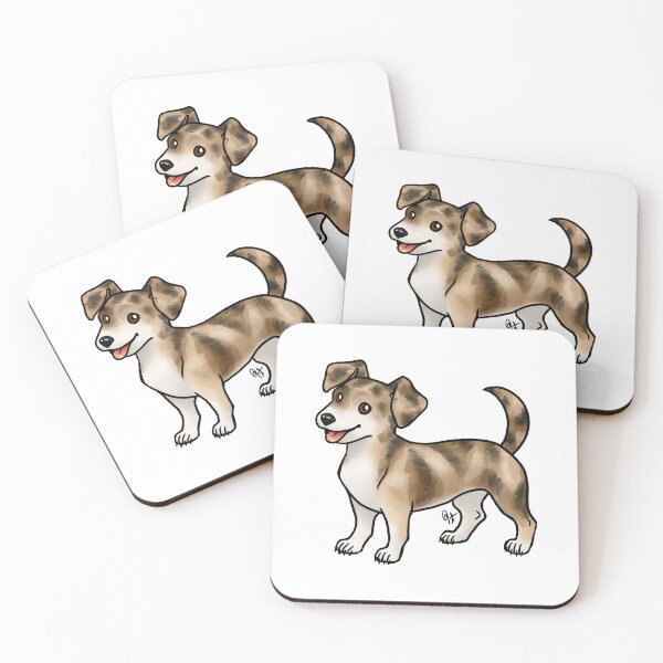 Item preview, Dog - Chiweenie - Brown Parti designed and sold by Jennifer Stolzer.