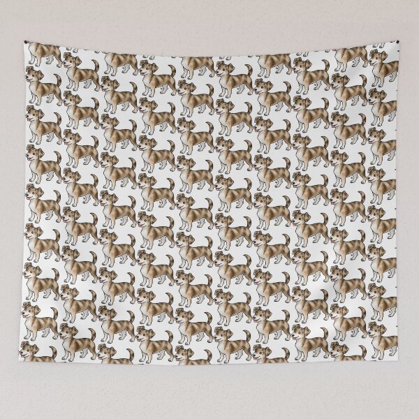 Item preview, Dog - Chiweenie - Brown Parti designed and sold by Jennifer Stolzer.