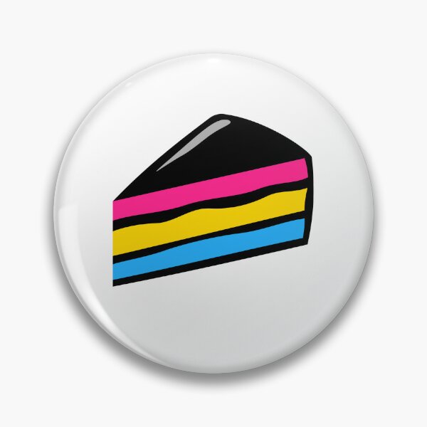Item preview, Pansexual slice of cake designed and sold by MOLLY DOHERTY.