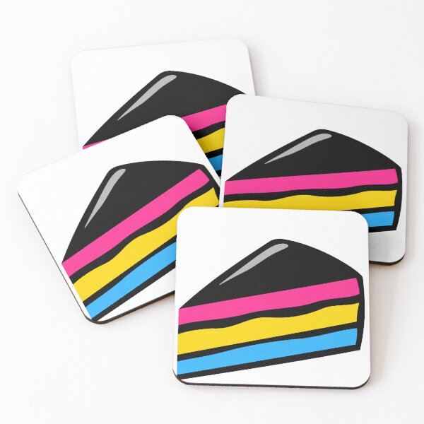 Item preview, Pansexual slice of cake designed and sold by MOLLY DOHERTY.