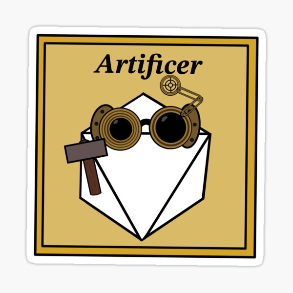 Item preview, Artificer Class  DND 8 sided dice designed and sold by Dungeons N Dragons N Dice.
