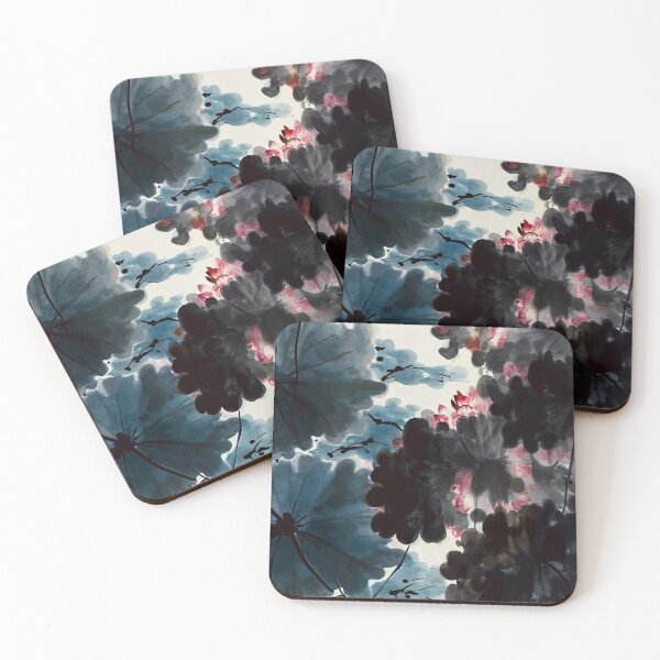 Item preview, Moonlit Lotus designed and sold by EdoModern Artworks.
