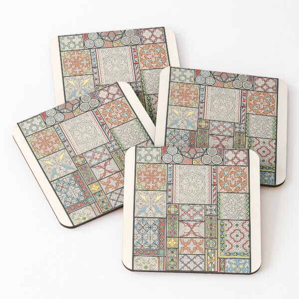Item preview, Moyen age middle age stained glass pattern designed and sold by generalbonkers.