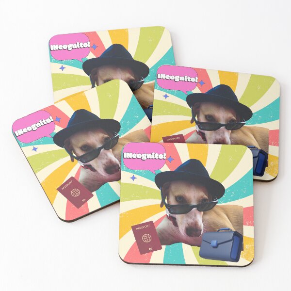 Item preview, Spy dog is Incognito! designed and sold by LNCareyMystic.