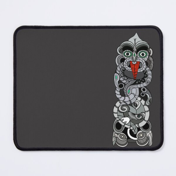 Item preview, Maori Carving - coloured digital design designed and sold by EurekaRoad.