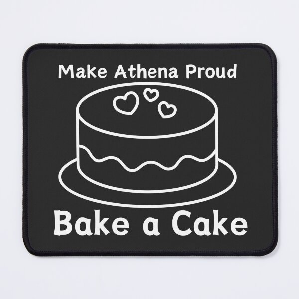 Item preview, Make Athena Proud Bake a Cake designed and sold by YT-Greek2Me.