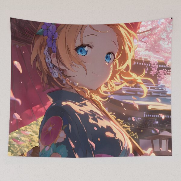 Item preview, Orange Pekoe Girls und Panzer Anime Sakura Garden Tranquility designed and sold by TorbenKuhano.
