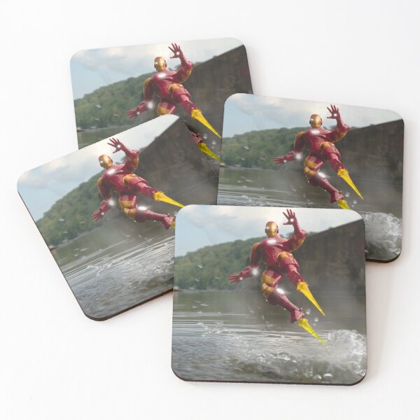 Item preview, Iron Hero on the water designed and sold by FrameItDavid.