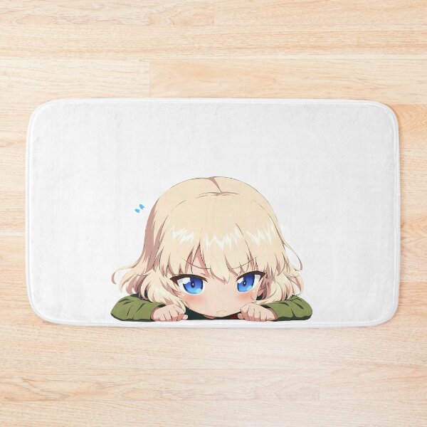 Item preview, Katyusha Chibi Kawaii Peeker Girls und Panzer Anime designed and sold by TorbenKuhano.