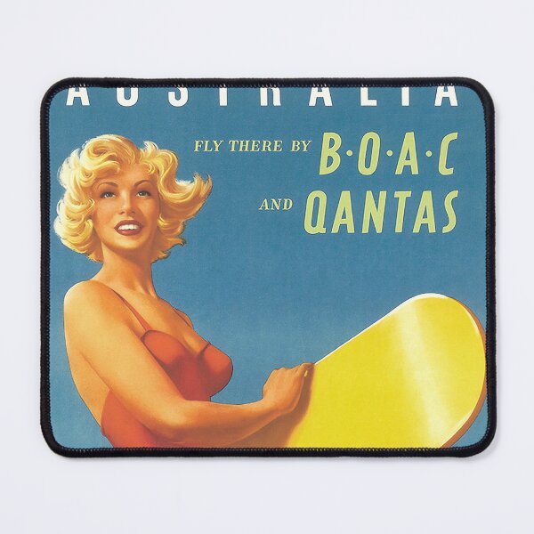 Item preview, Boac Qantas Surf lady designed and sold by Itchygrandpa.