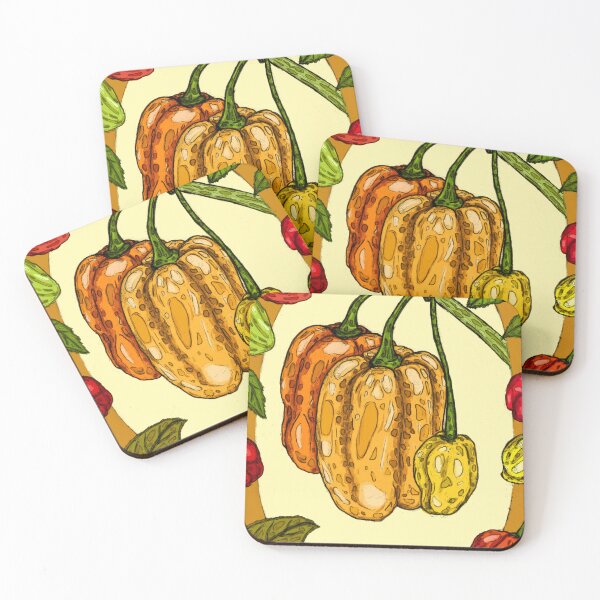 Item preview, Habañero pepper designed and sold by Risaa Villanueva Restrepo.