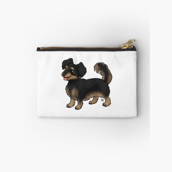 Item preview, Dog - Chiweenie - Black and Tan Long Hair designed and sold by Jennifer Stolzer.