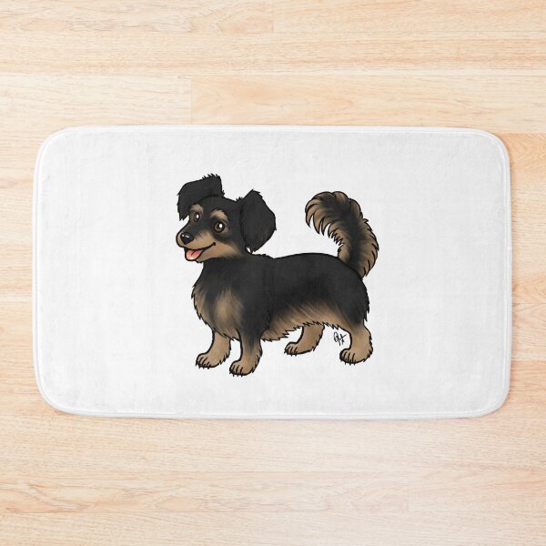 Item preview, Dog - Chiweenie - Black and Tan Long Hair designed and sold by Jennifer Stolzer.
