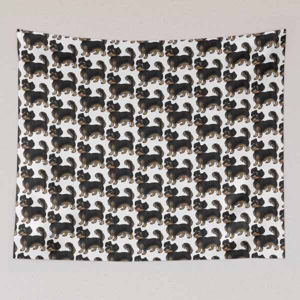 Item preview, Dog - Chiweenie - Black and Tan Long Hair designed and sold by Jennifer Stolzer.