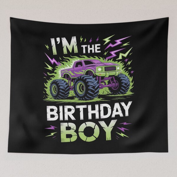 Item preview, Im The Birthday Monster Truck Group Family designed and sold by brynatshop.