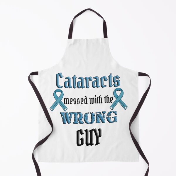 Item preview, Cataracts Messed with the Wrong Guy – Vision Loss Grit designed and sold by Eyepatch-Jacks.