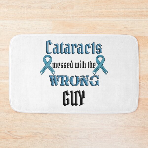 Item preview, Cataracts Messed with the Wrong Guy – Vision Loss Grit designed and sold by Eyepatch-Jacks.