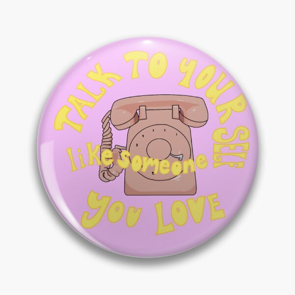 Item preview, Talk to yourself like some you love in pink  designed and sold by designsbyciera.