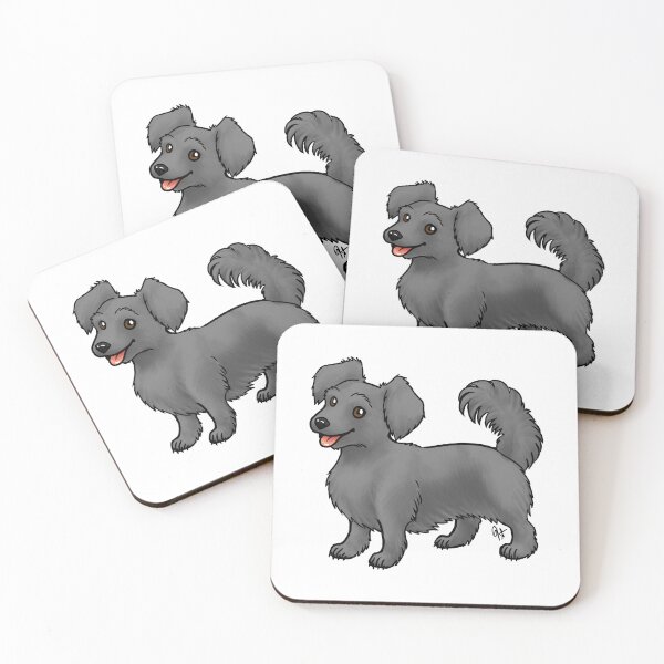 Item preview, Dog - Chiweenie - Blue Long Hair designed and sold by Jennifer Stolzer.