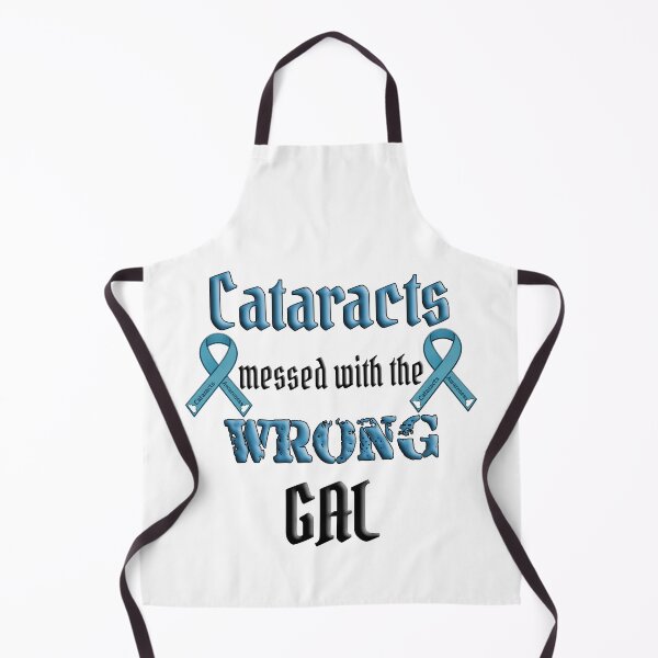 Item preview, Cataracts Messed with the Wrong Gal – Vision Loss Grit designed and sold by Eyepatch-Jacks.