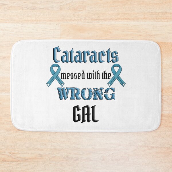 Item preview, Cataracts Messed with the Wrong Gal – Vision Loss Grit designed and sold by Eyepatch-Jacks.