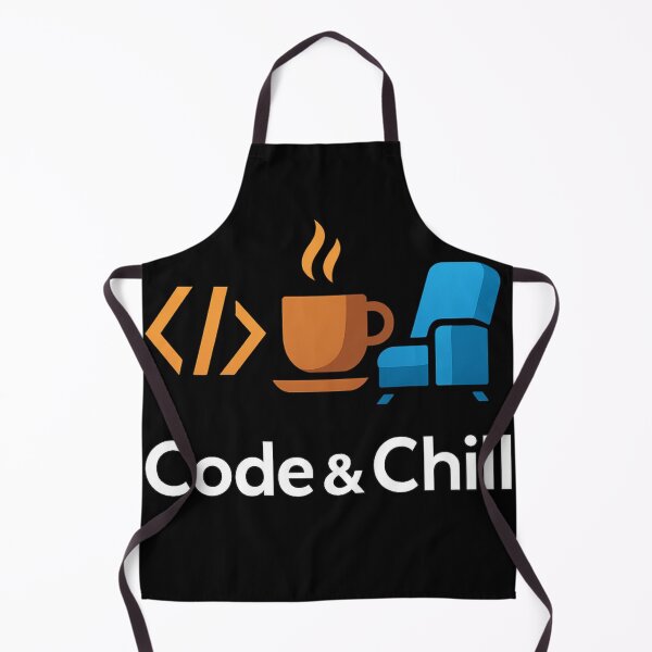 Item preview, Code & Chill – Minimal Tech Badge Tee/Hoodie designed and sold by TONSNAP.