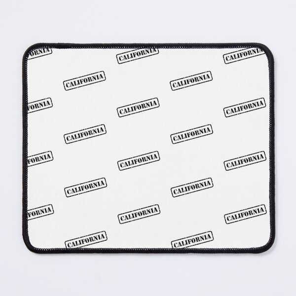 Item preview, Black California Rubber Stamp designed and sold by THP Creative.