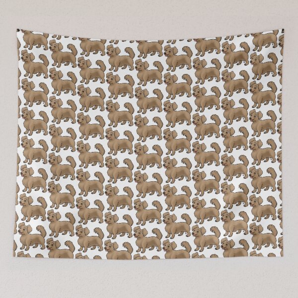 Item preview, Dog - Chiweenie - Brown Long Hair designed and sold by Jennifer Stolzer.