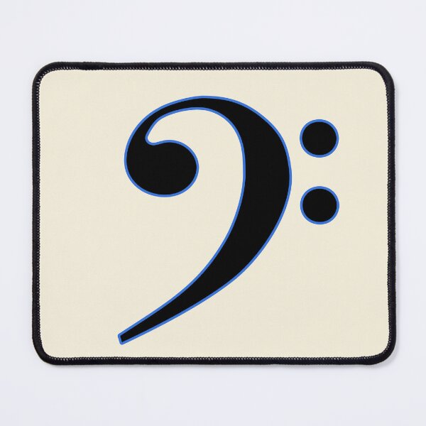 Item preview, Bass Clef designed and sold by EurekaRoad.