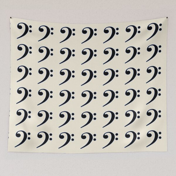 Item preview, Bass Clef designed and sold by EurekaRoad.