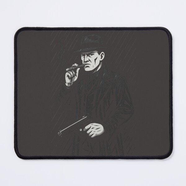Item preview, Vintage Gangster with – Retro Crime Art designed and sold by © Zenscape Studio 2025.