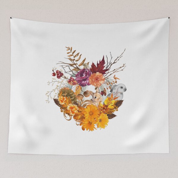 Item preview, Autumn Cuteness Rabbits /Fall/Mabon Design,  designed and sold by The Courtesan Boutique.
