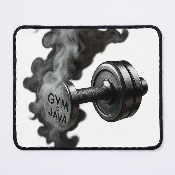 Item preview, Gym & Java – Minimal Fitness + Coffee Badge Tee/Hoodie designed and sold by TONSNAP.