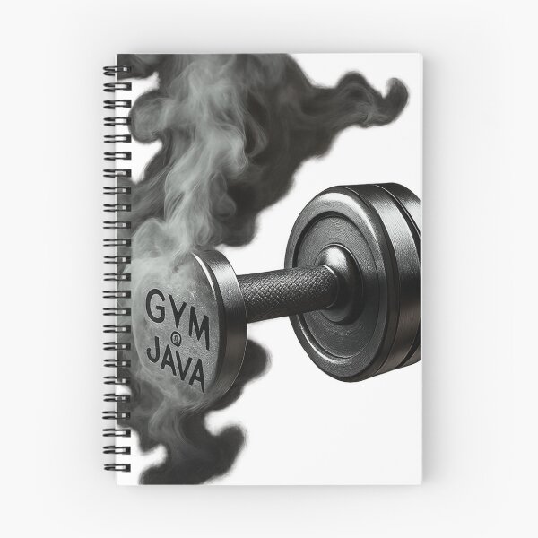 Item preview, Gym & Java – Minimal Fitness + Coffee Badge Tee/Hoodie designed and sold by TONSNAP.