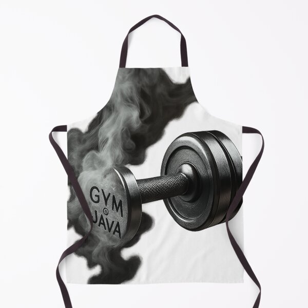 Item preview, Gym & Java – Minimal Fitness + Coffee Badge Tee/Hoodie designed and sold by TONSNAP.