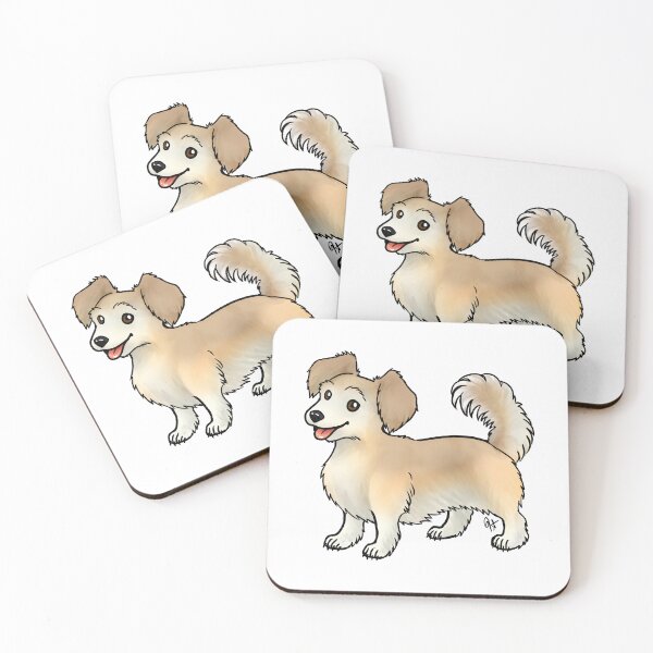 Item preview, Dog - Chiweenie - Fawn Long Hair designed and sold by Jennifer Stolzer.